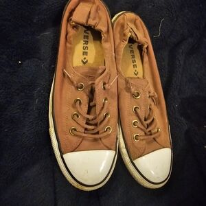 Converse Dusty Pink Sneakers with White Details